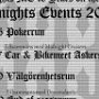 Datum klara för våra event 2016, som är det år då vi firar 15 år.